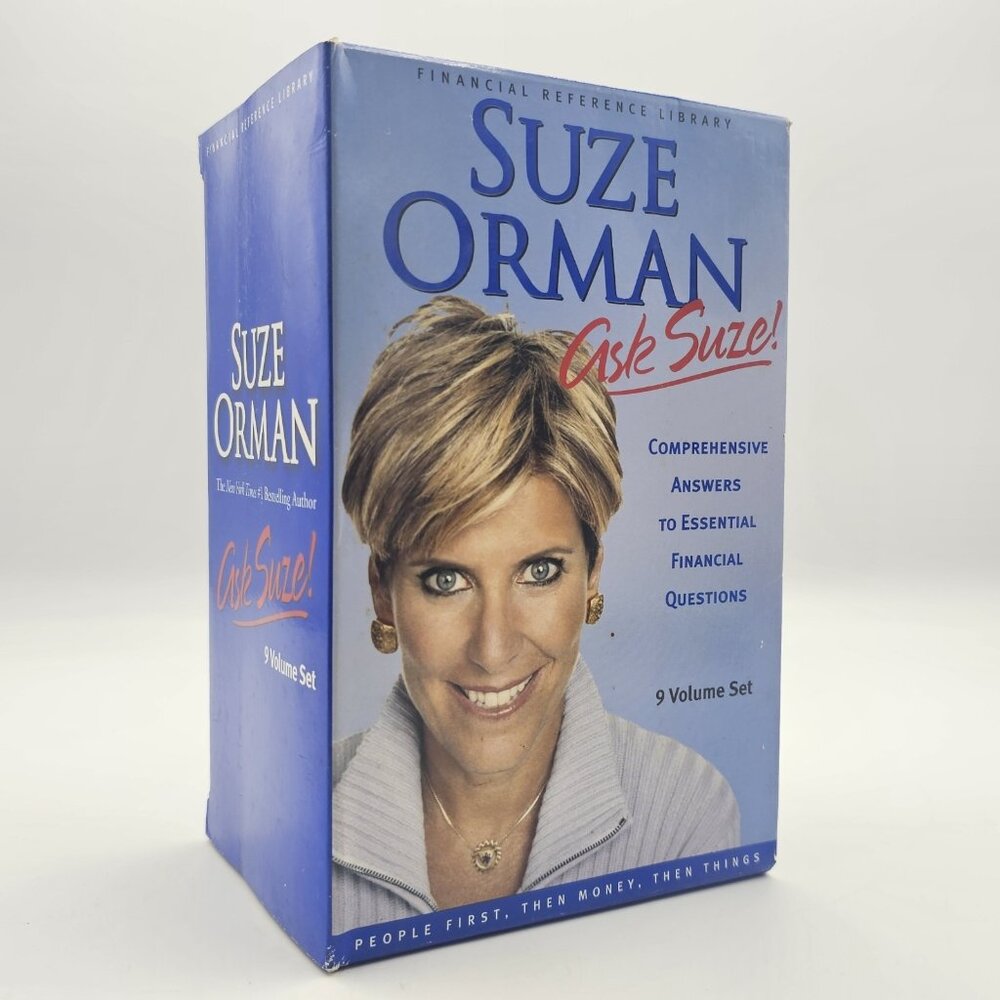 Suze Orman Ask Suze Financial Reference Library Set of 9 Books Paperback 2007